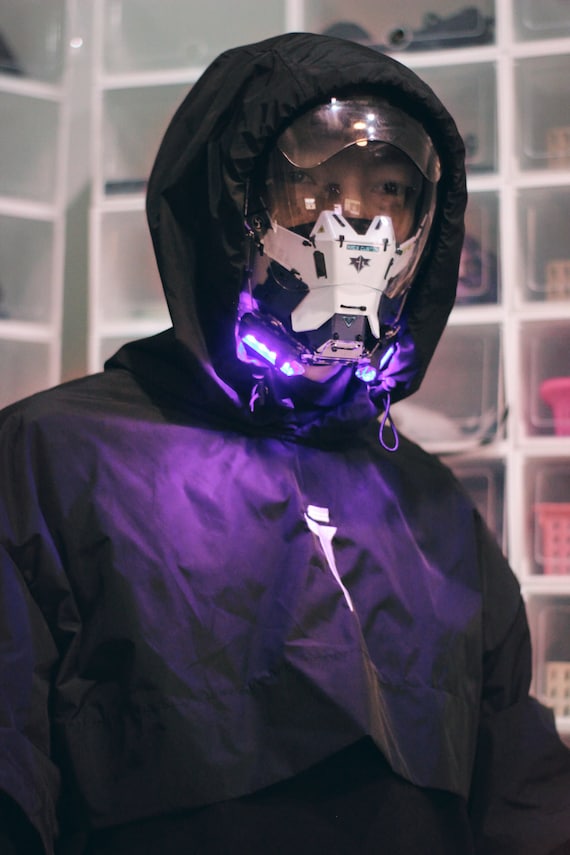 Cyberpunk Mask - Cybergoth Design by Gins - Etsy