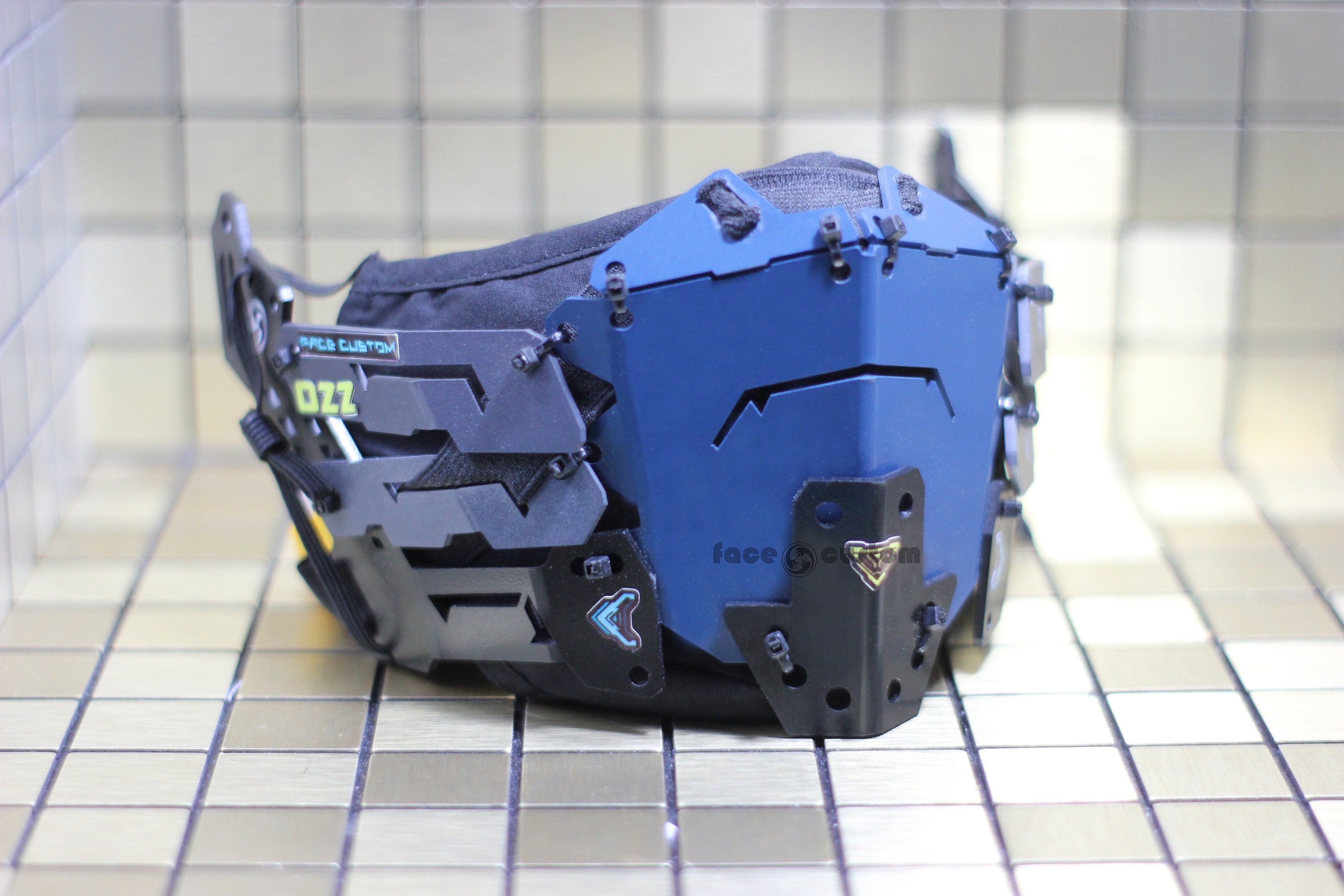 Cyberpunk Mask Techwear Mask Design by Gins MK.22 