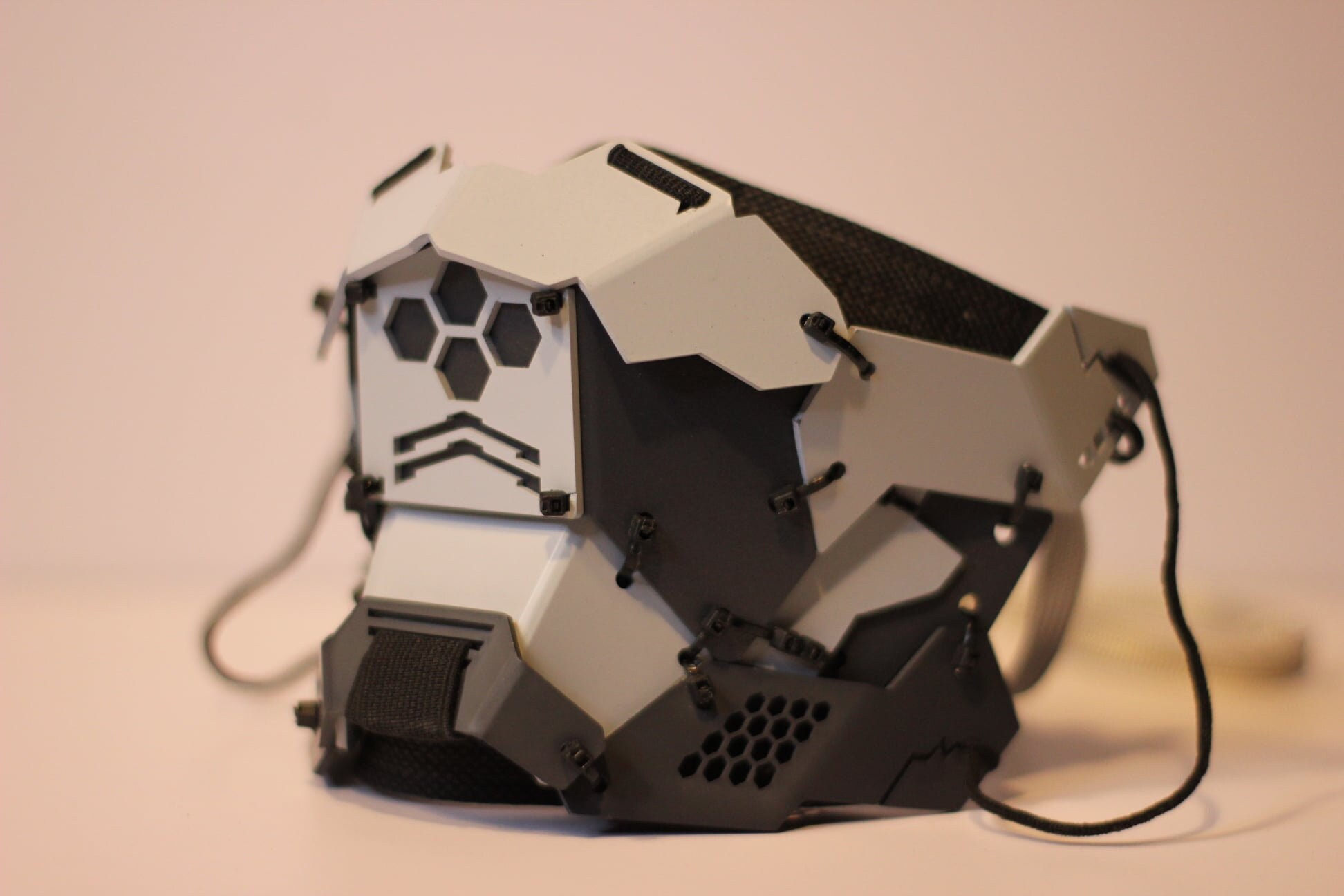 Cyberpunk mask Design By Gins MK.13 WOLF Techwear | Etsy