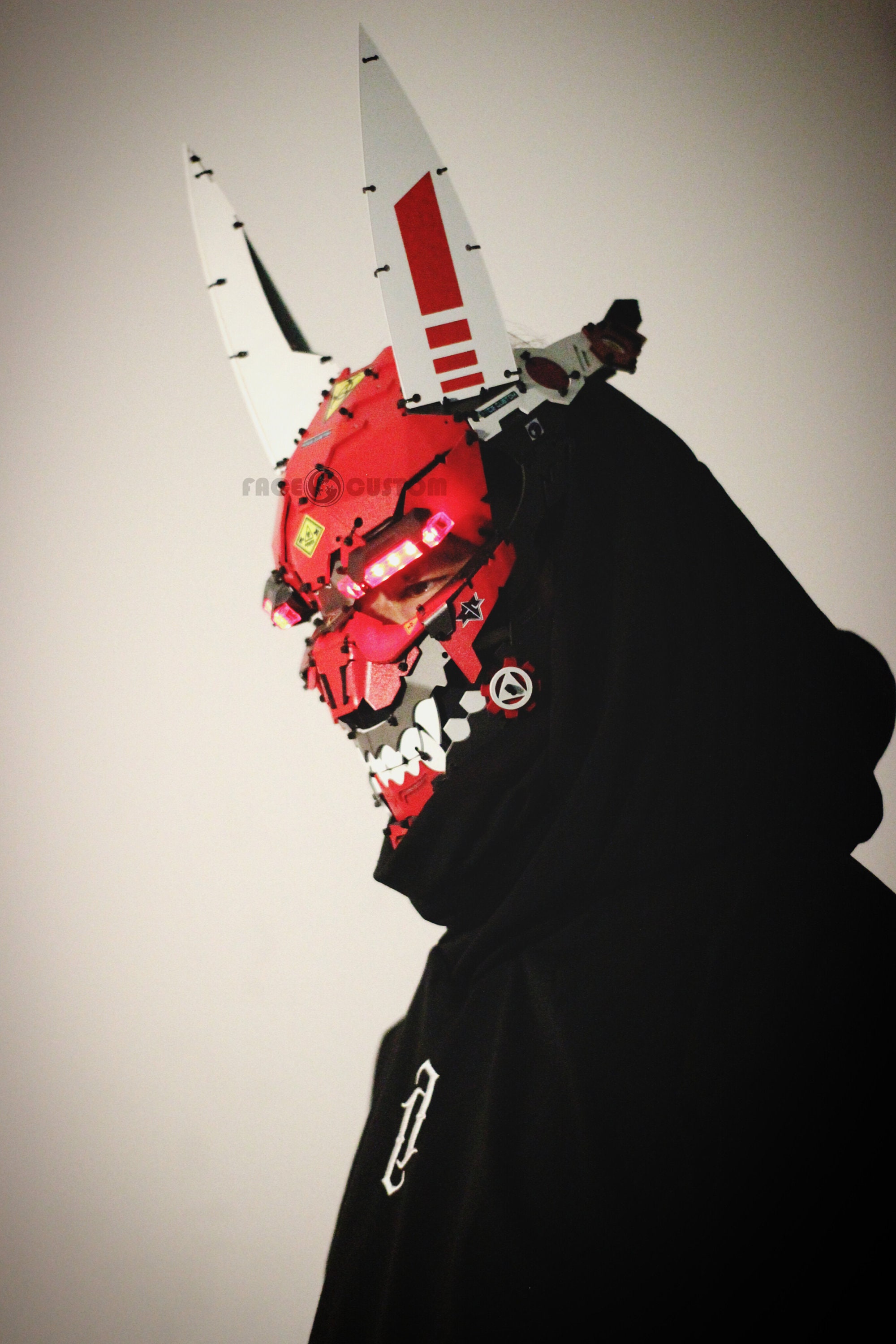 Cyberpunk Mask Design by Gins MK. 37 