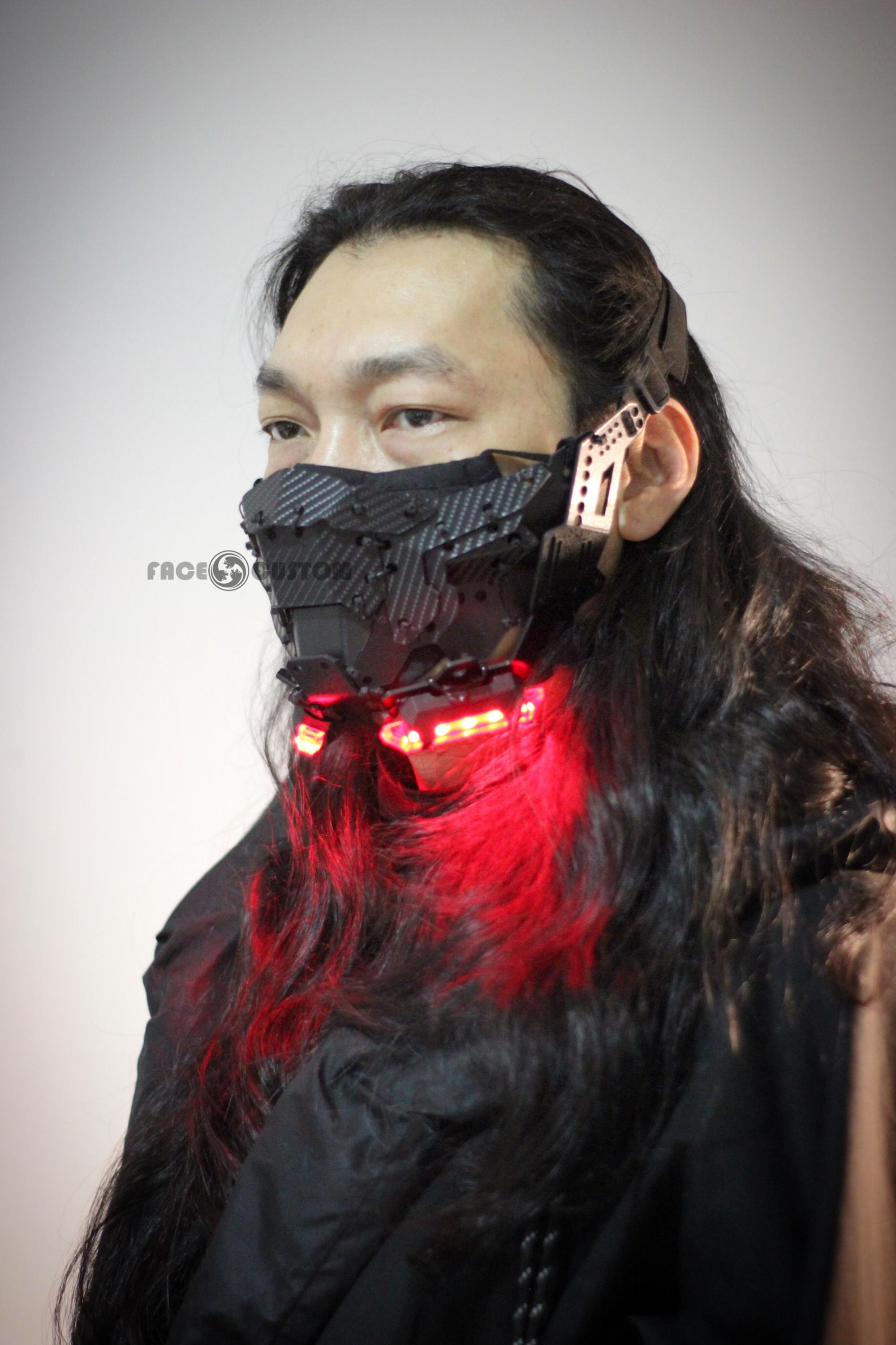 Cyberpunk Mask Design by Gins MK.10 