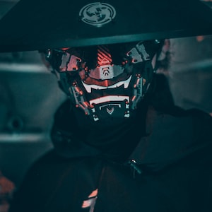 Cyberpunk mask Design By Gins  MK. 24 &quot;MEMPO&quot;