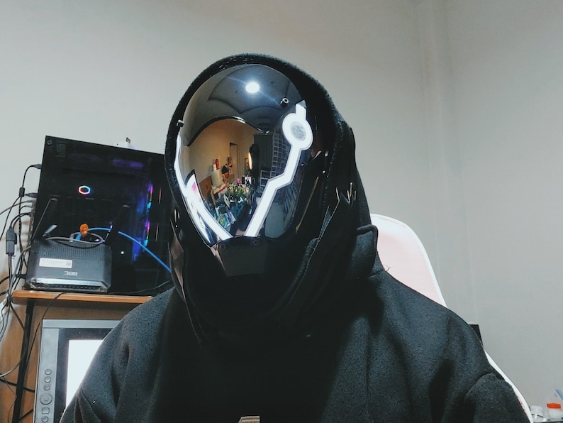 Cyberpunk mask - Cybergoth image 3