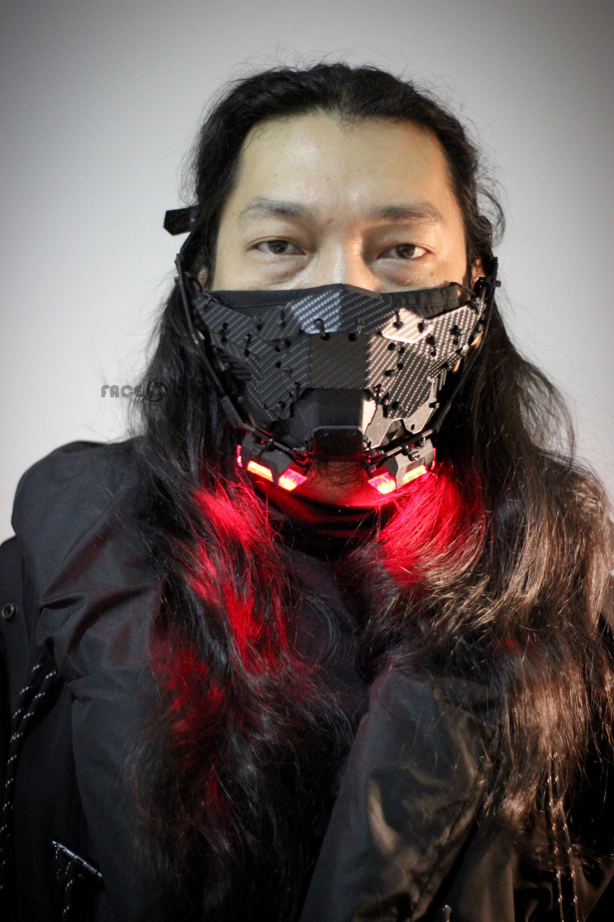 Cyberpunk Mask Design by Gins MK.10 