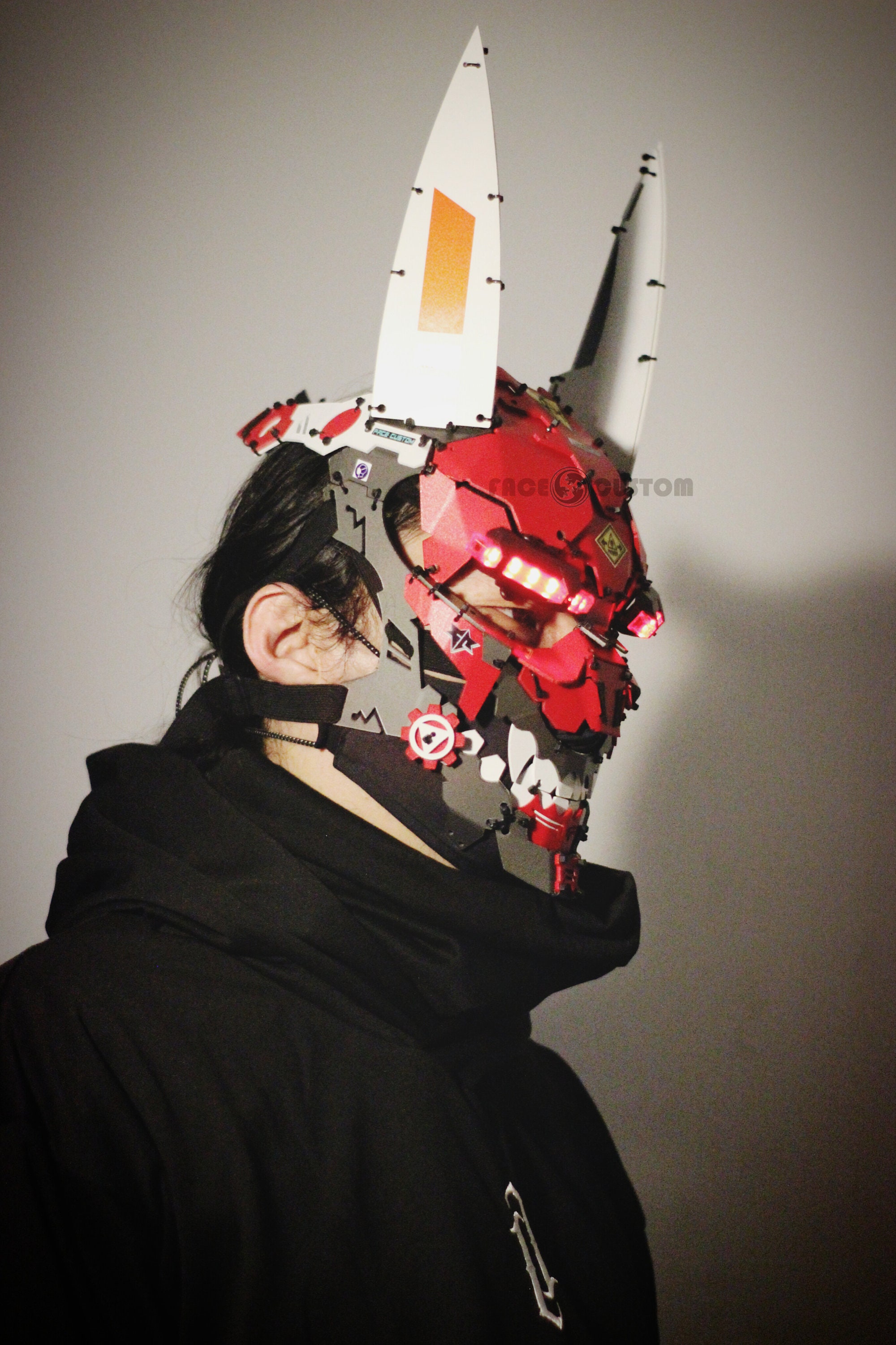 Cyberpunk Mask Design by Gins MK. 37 