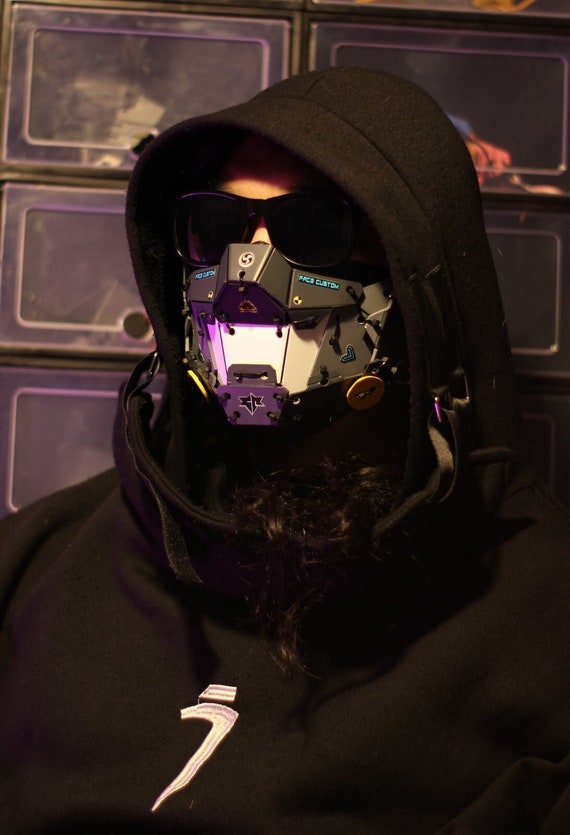 Cyberpunk Mask Techwear Mask Design by Gins MK.15 