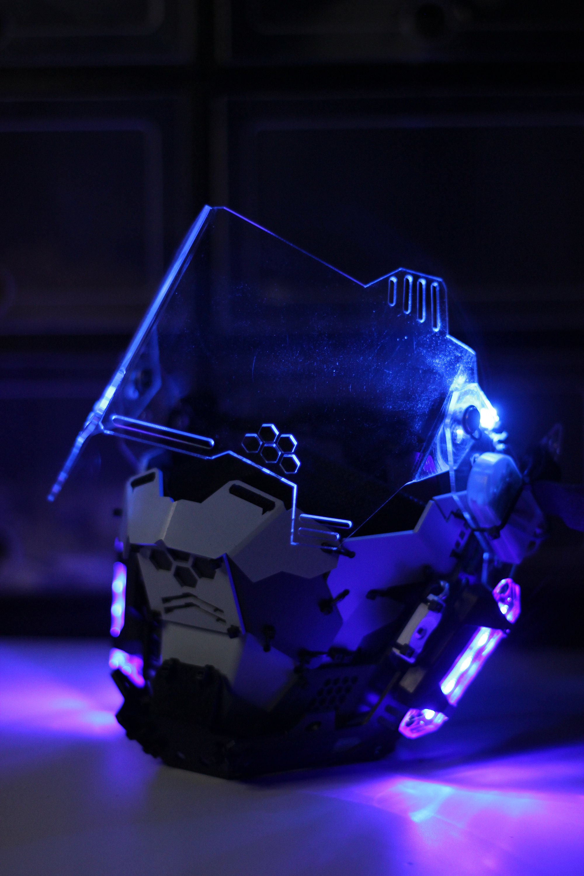 Cyberpunk mask Design By Gins MK.13 WOLF Techwear | Etsy