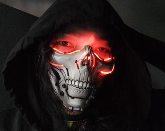 Skull Mask  Half Face