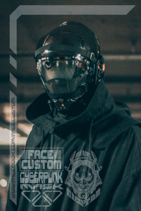 Cyberpunk Mask Cybergoth -  UK