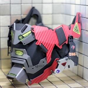Cyberpunk mask MK.36 &quot;ASURA&quot;&quot; Design By Gins