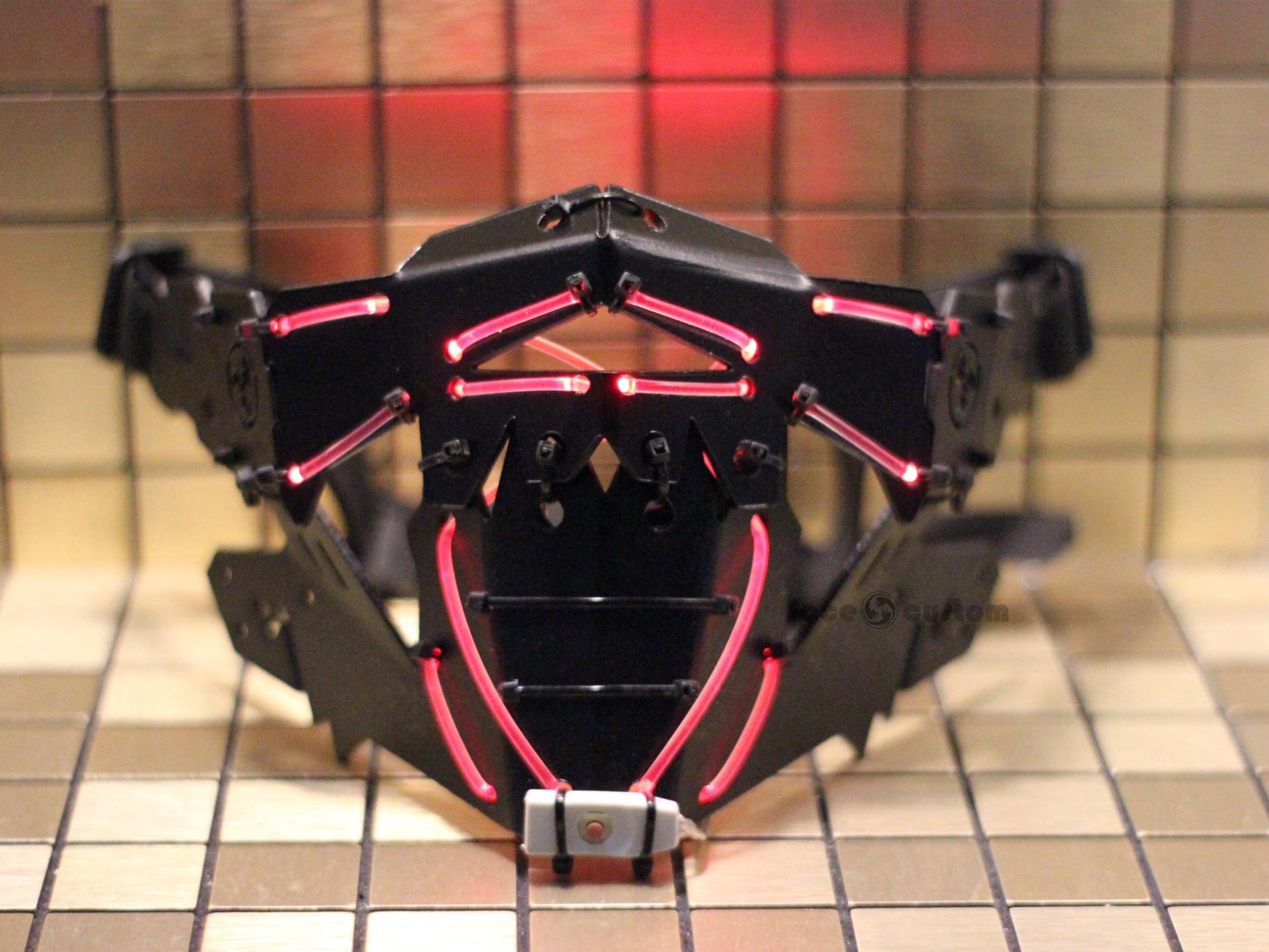 Devtech Mask Cyberpunk Mask - Techwear Mask - Etsy
