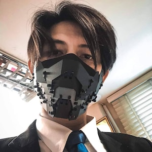 Cyberpunk mask Design By Gins MK.5 &quot;SAMURAI&quot; Techwear mask
