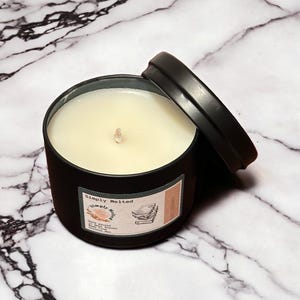 The Library Candle: Bookish Coconut Wax Scented Candle