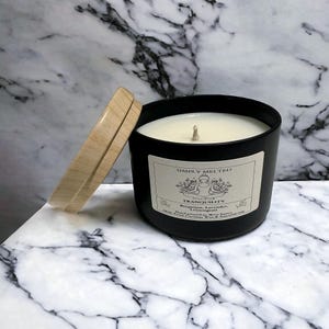 Relaxation Meditation Candle | Essential Oils Coconut Wax | Aromatherapy Natural Candle | Tranquility | Self Care Gift | Help To Relax