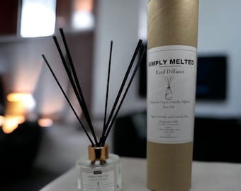 Luxury Reed Diffuser: Vegan Aromatherapy, Long-Lasting Scent