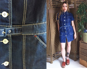 jaeger denim dress