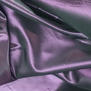 Pink Black Iridescent Taffeta Fabric 60” Width Sold By The Yard