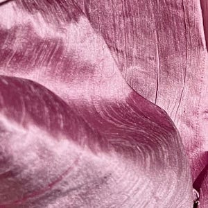 Rose Pink 100% Silk Dupioni Fabric 54” Width Sold By Yard