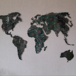 Mapa mundial de pared