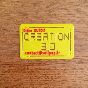 Carte de visite originale
