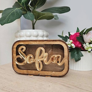 Personalized money bank, custom piggy bank, Wooden Kids Money Box with Name, Birthday Gifts for Kids