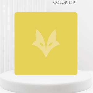 Lastra acrilica gialla E19 / 3 mm, acrilico colato, compatibile con il taglio laser