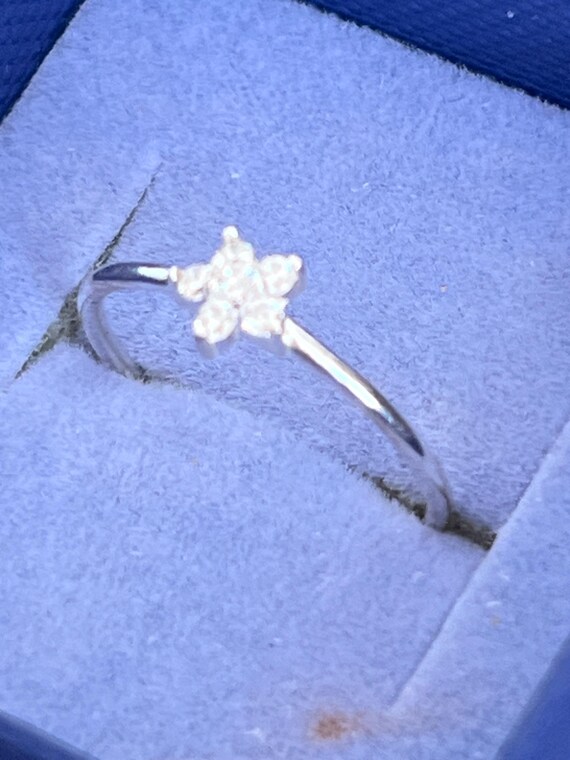 solid silver size O ring - image 3