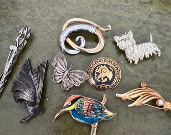 Etsy brooches best sale vintage
