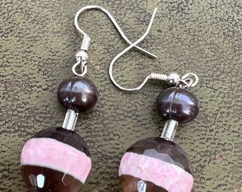 pretty glass earrings