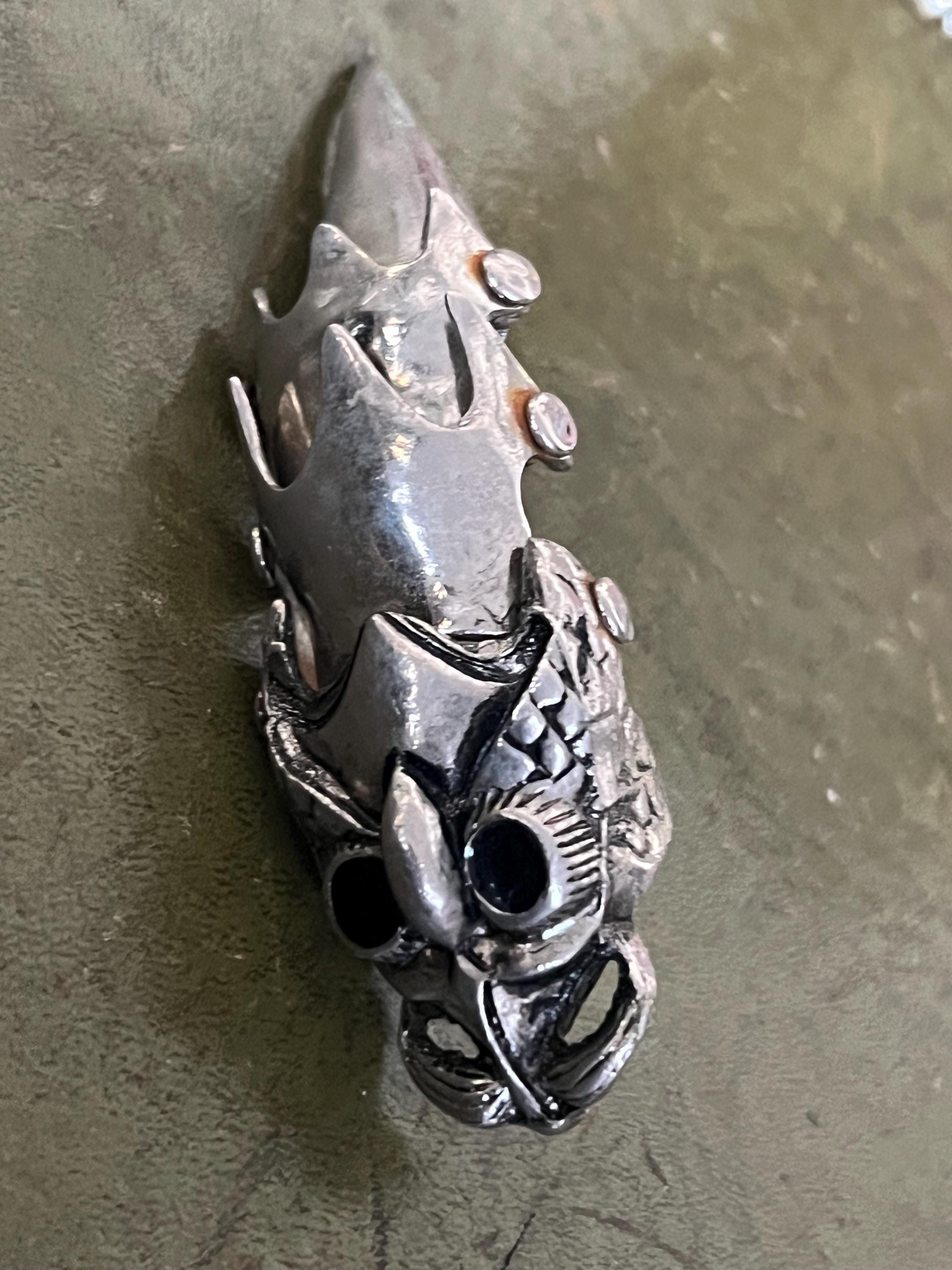Large Metal Gothic Ring - Etsy