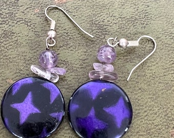 real stone earrings