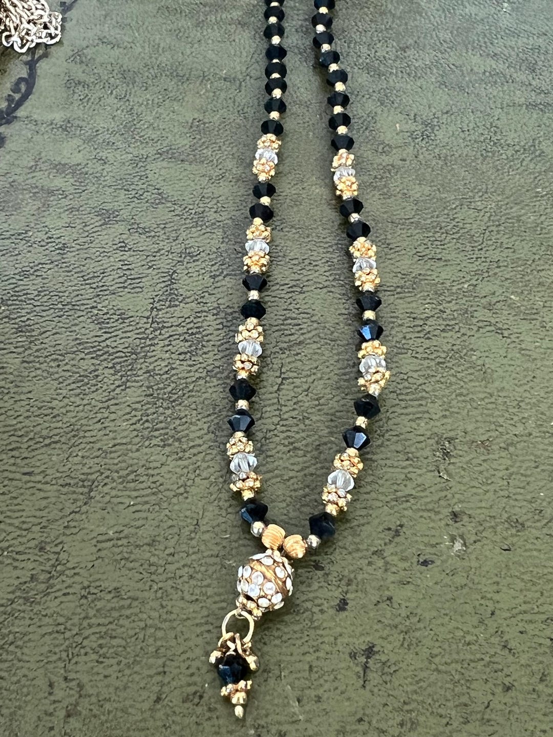 Indian Beaded Necklace - Etsy