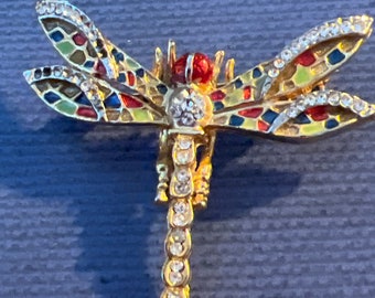 MetalDragon fly with enamel and paste