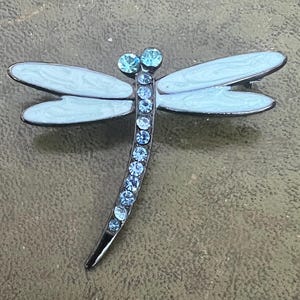 metal and enamel dragonfly