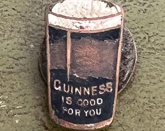 original Guinness is good for you lapel pin