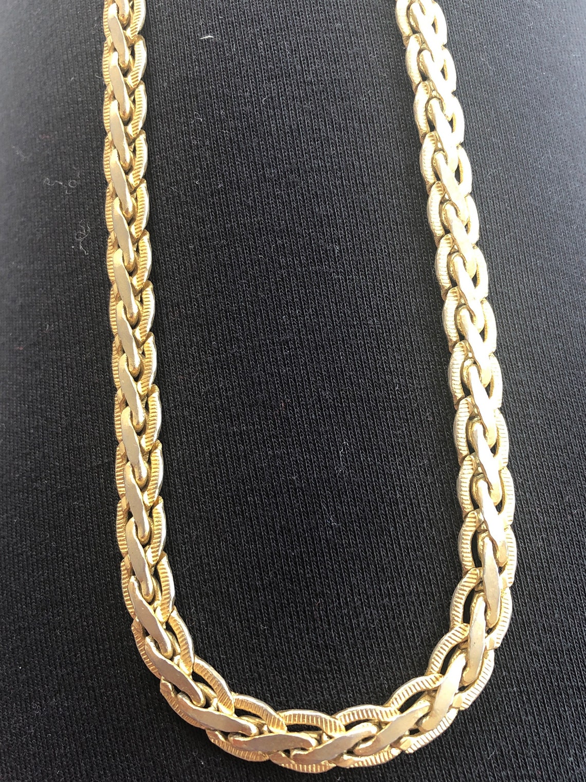 Gilt chain stylish and thick | Etsy
