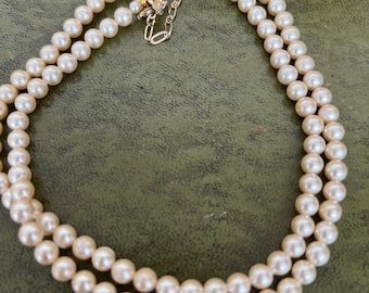 faux pearls