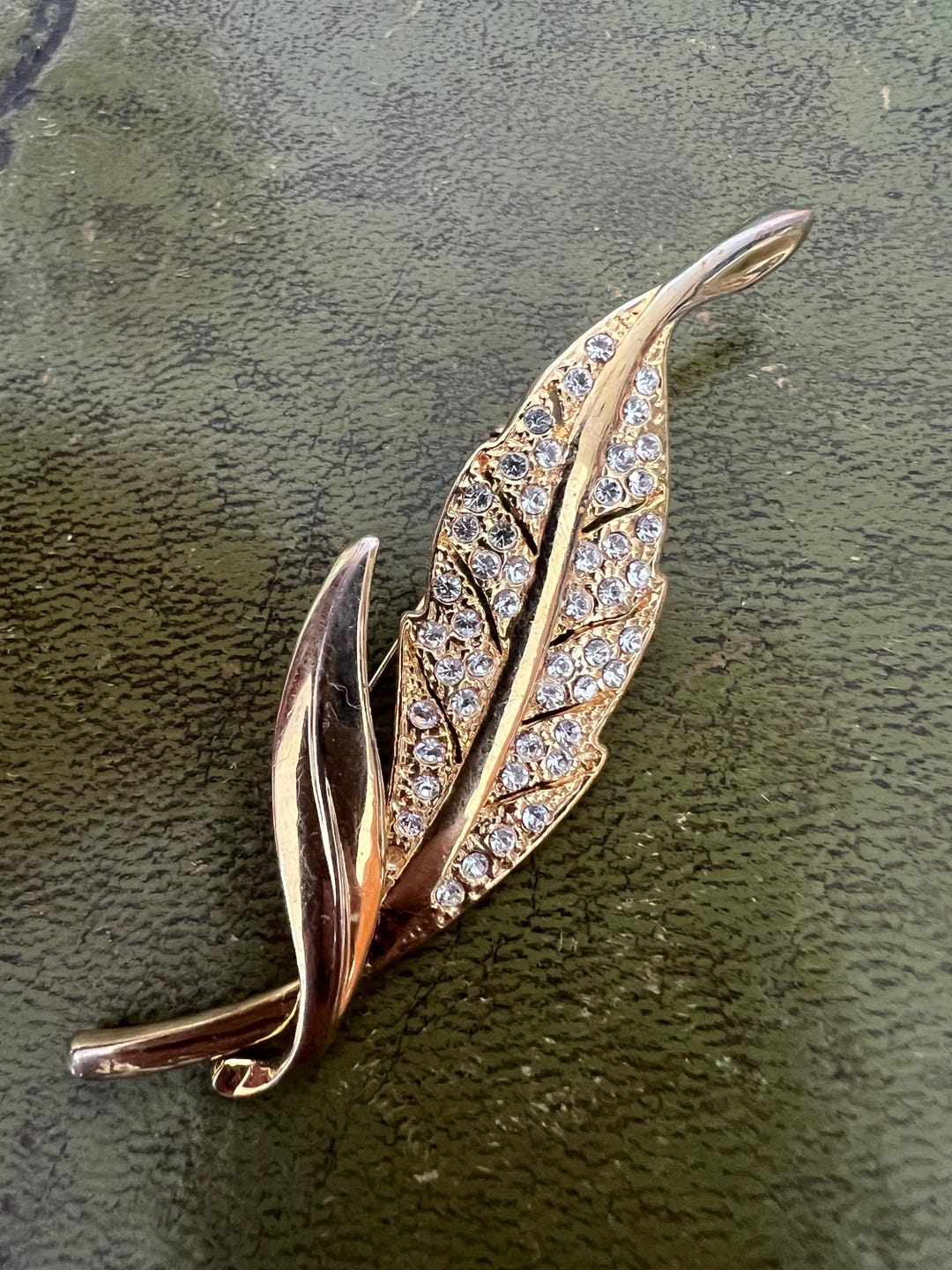 Metal and Glass Keaf - Etsy