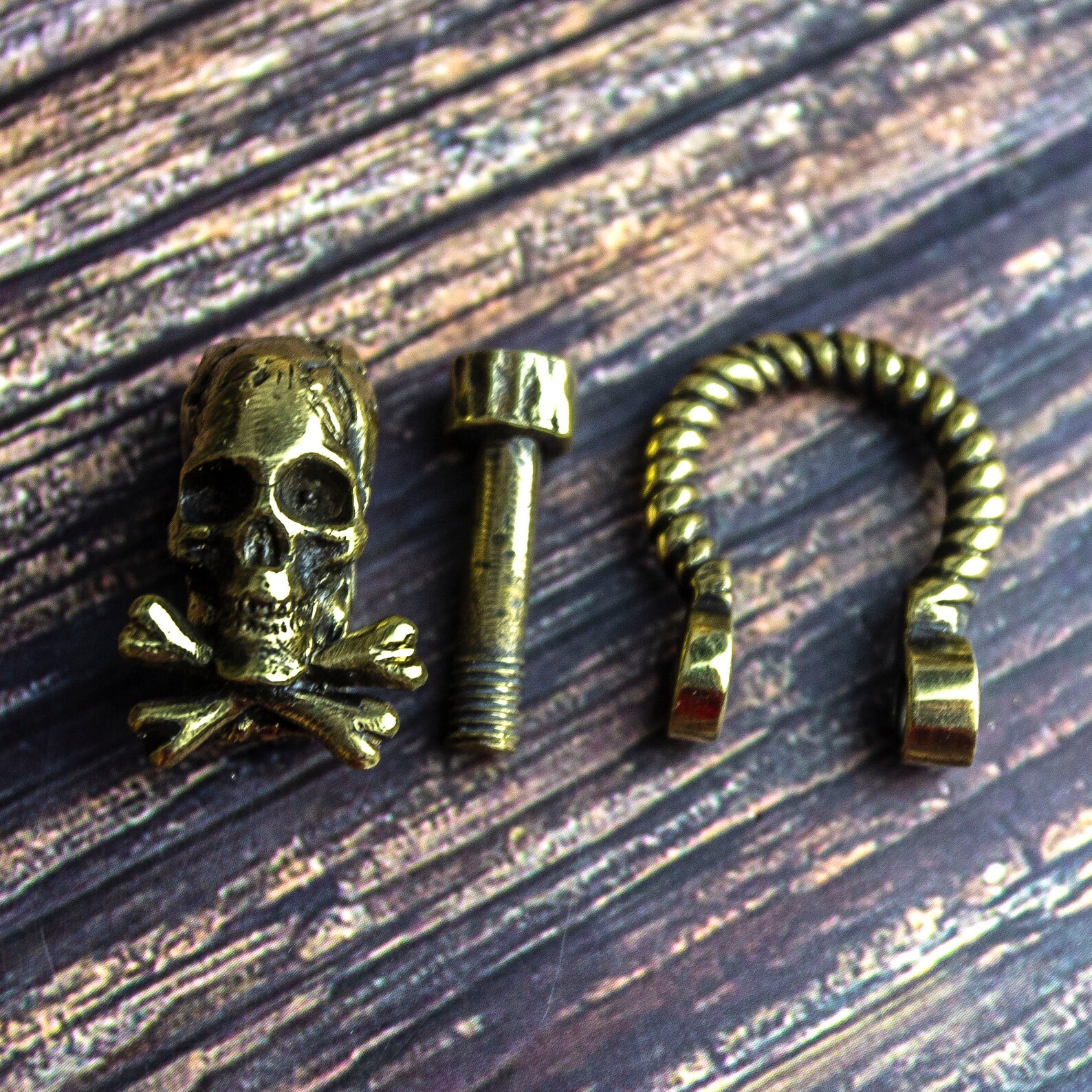 Skull Shackle for Paracord and Leather Bracelets Accessory Etsy