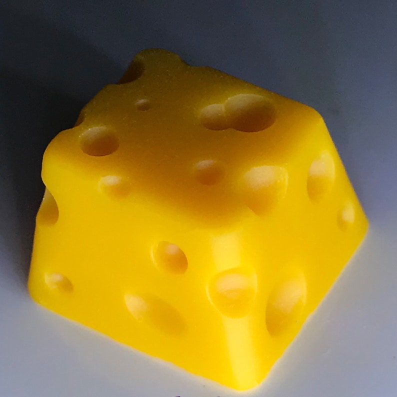 Cheese keycap artisan keycap yellow cheese keycap resin keycap OEM