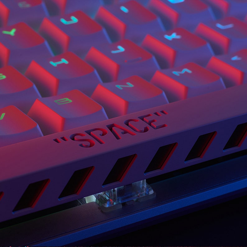 6.25u Spacebar keycap Space keycap customization Aluminum Etsy