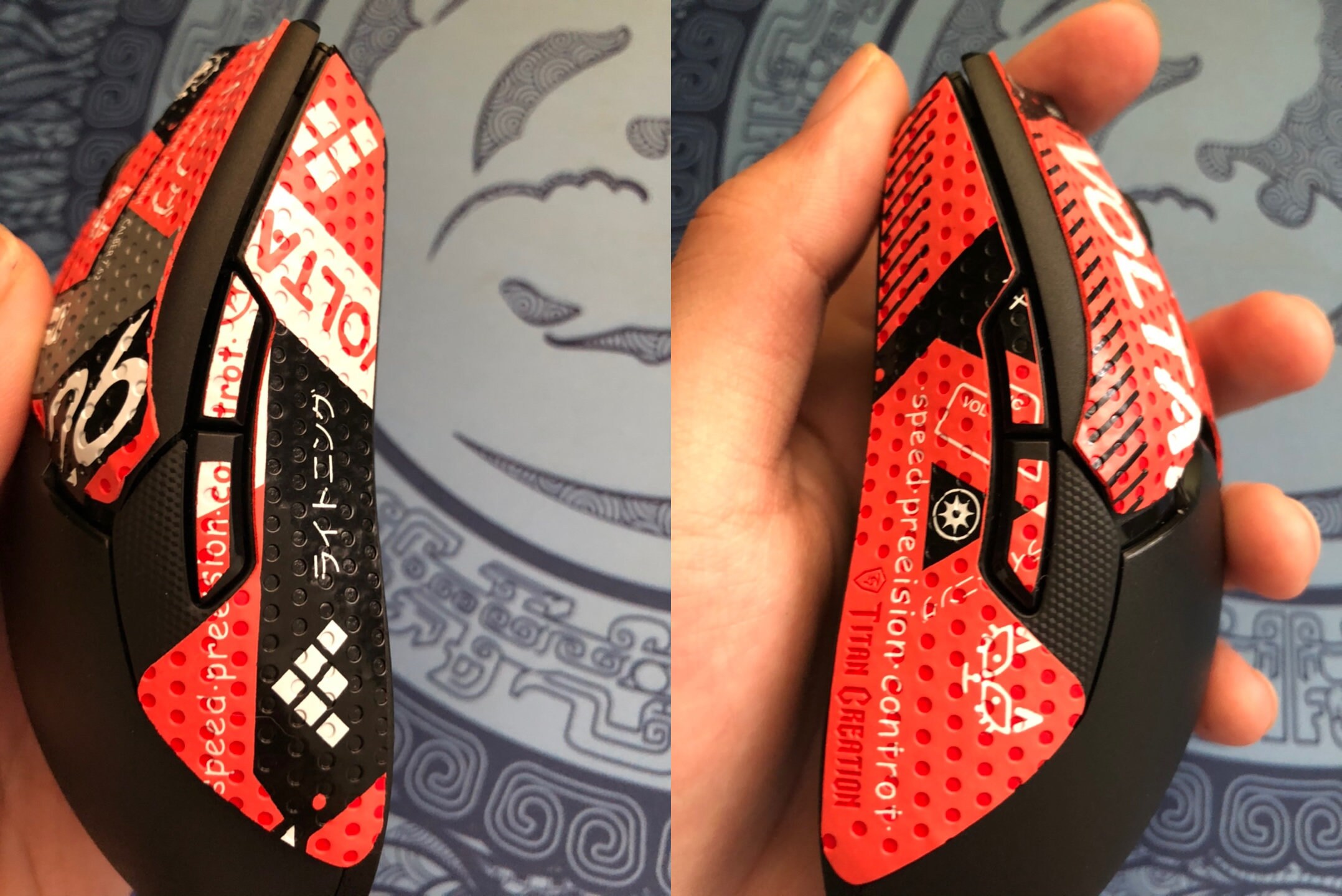 Mouse Grip Tape Logitech Razer Zowie Steelseries Mouse Skin Etsy UK