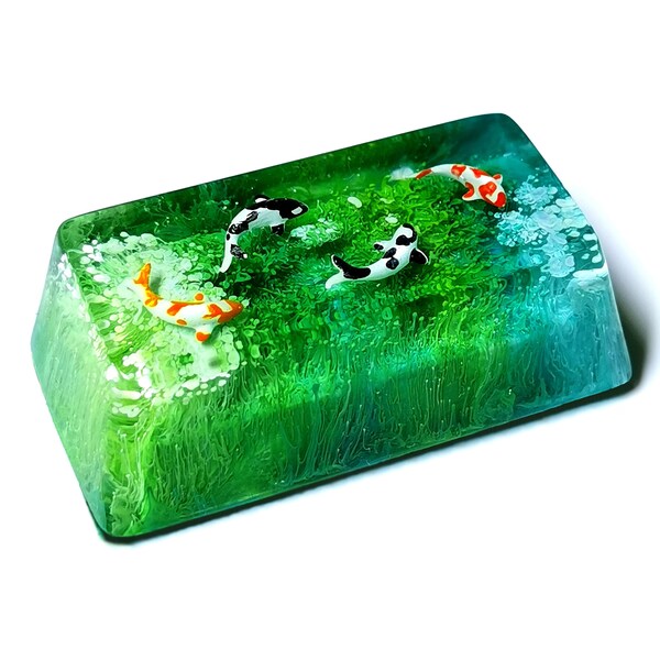 Koi Fish Resin Keycap - Etsy