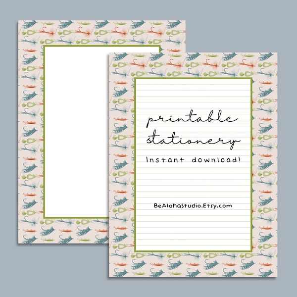 Printable Fishing - Etsy