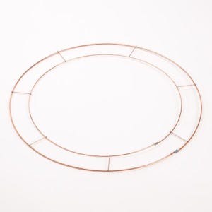 Wreath Making Rings x 20, 16 inch Wire Flat Rings (20) Wreath DIY Kit, Wreath Craft Set