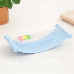 Jewel Beading Loom – Compact Handheld Loom for Bead Weaving | Portable Jewellery Tool for Bracelets & Beaded Crafts