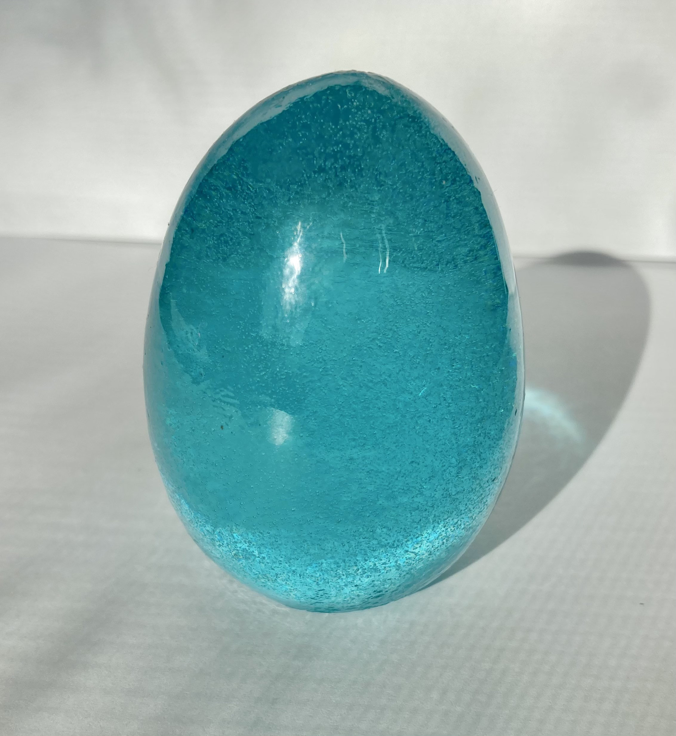 Colorful Translucent Eggs Resin Epoxy Etsy