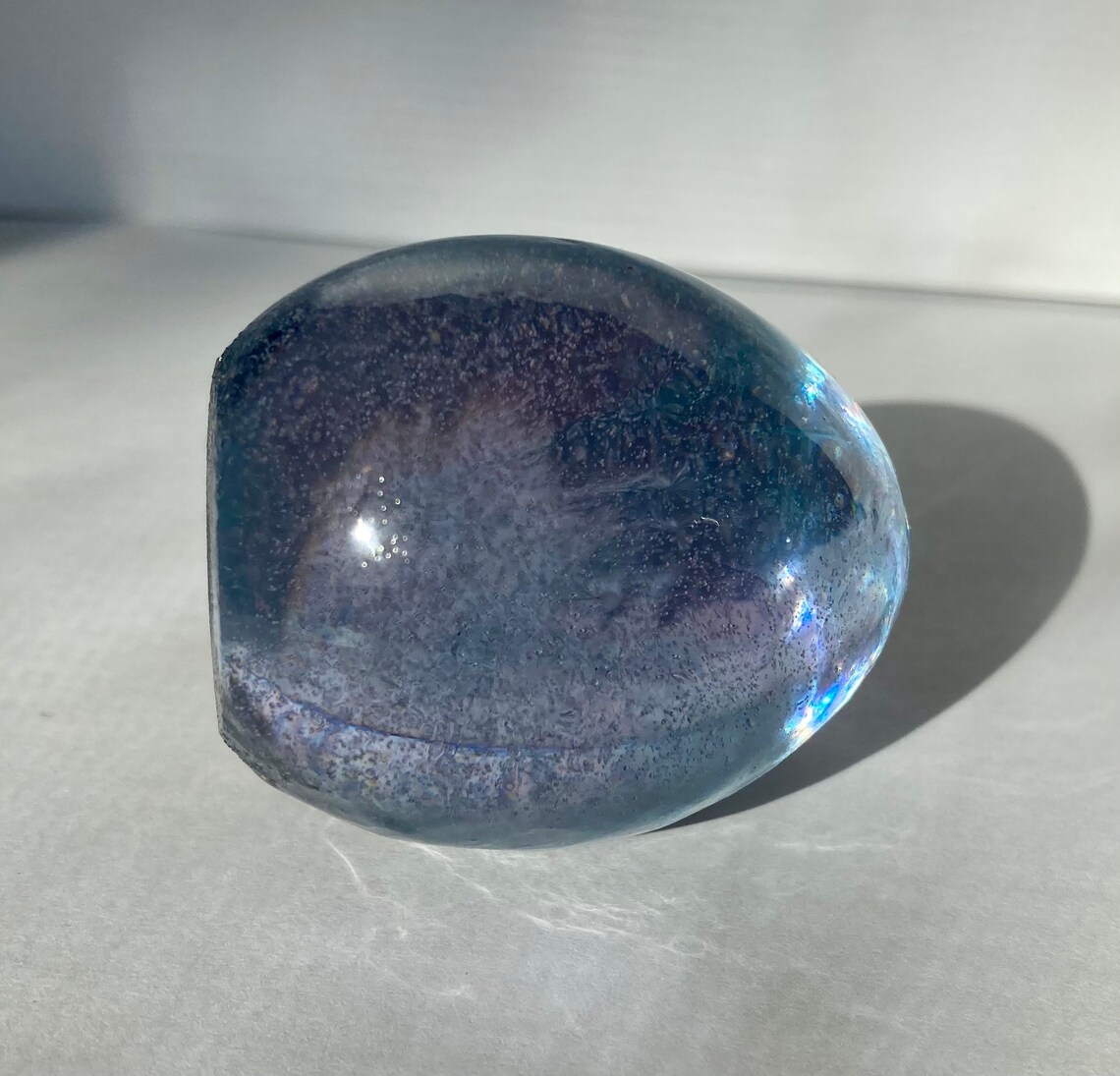 Colorful Translucent Eggs Resin Epoxy Etsy