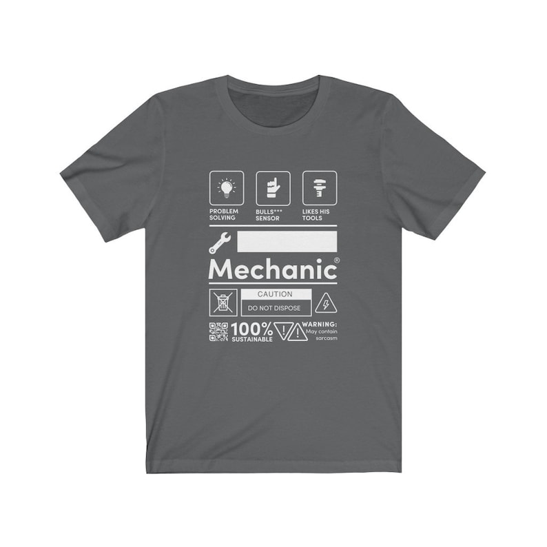 Lustige Mechaniker T-shirt mechanische Eigenschaften | Etsy