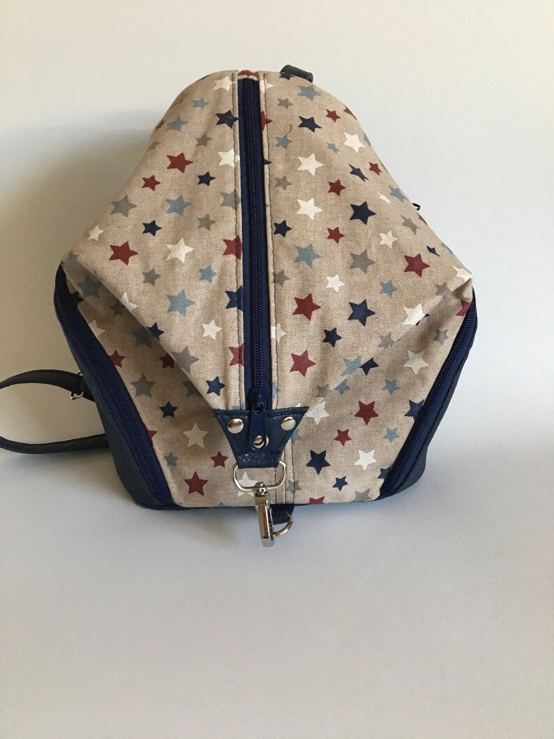 mini backpack with side pockets